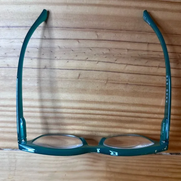 Rae Dunn Green Women's Glass Frames | Thick | Chunky | Trendy - Picture 6 of 11